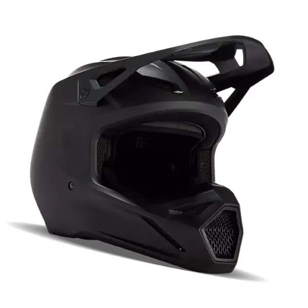 Fox Racing - V1 Matte Black Helmet (Youth) 3