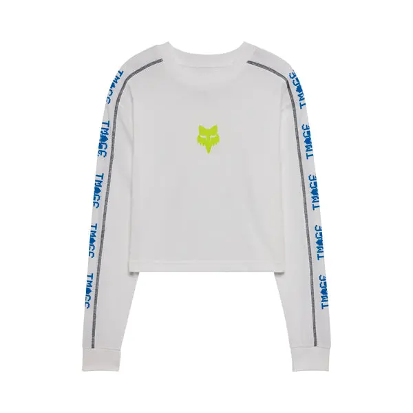 Fox Racing - Image Phantom Long Sleeve Crop Tee (Womens) 1