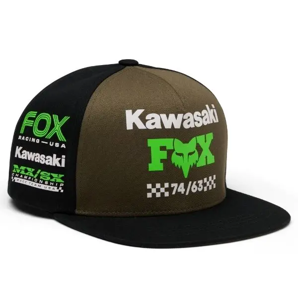 Fox Racing - Kawasaki Snapback Hat (Youth) 1