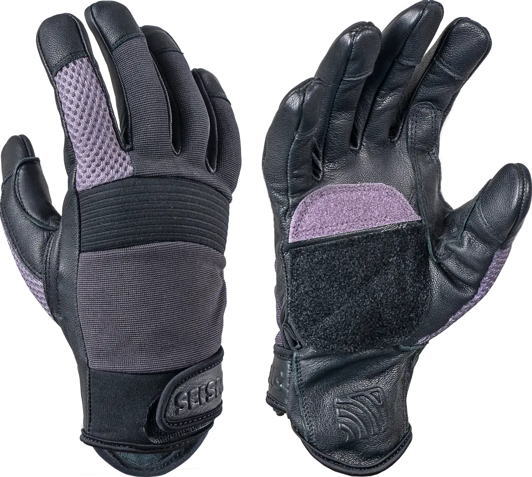 Seismic - Freeride Gloves (Purple Accents) 1