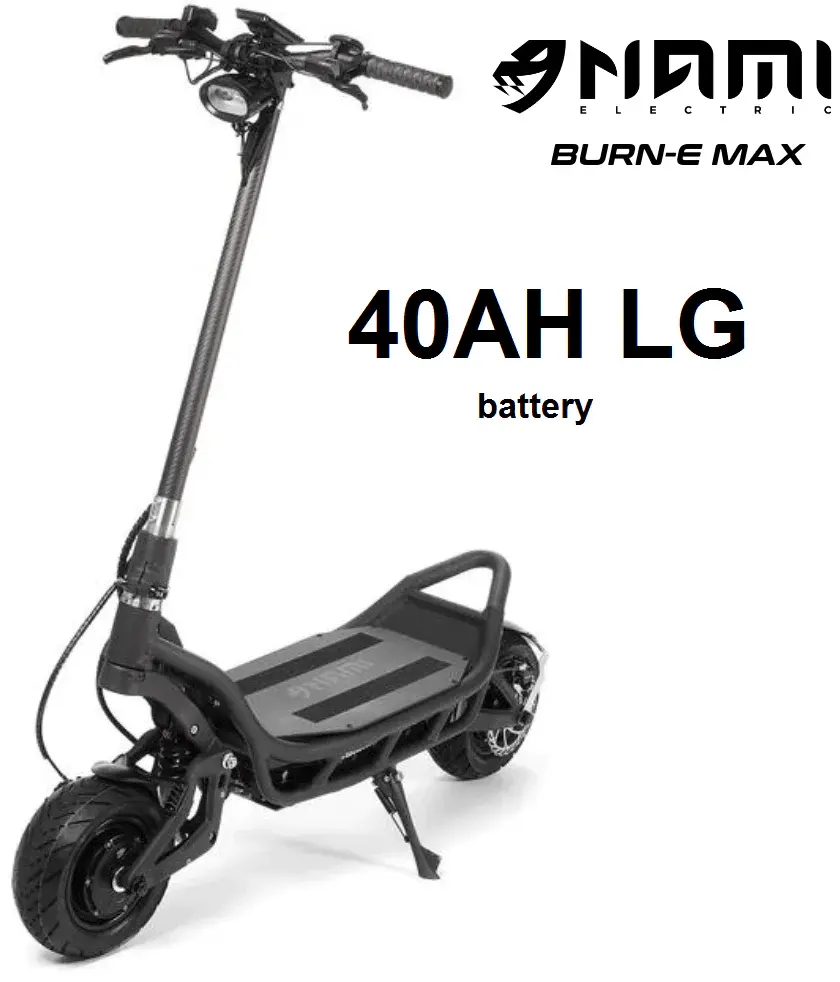 Nami Burn-E Viper 2 Max (40Ah) Electric Hyper Scooter - Latest Model- Peak Power 8400W 1