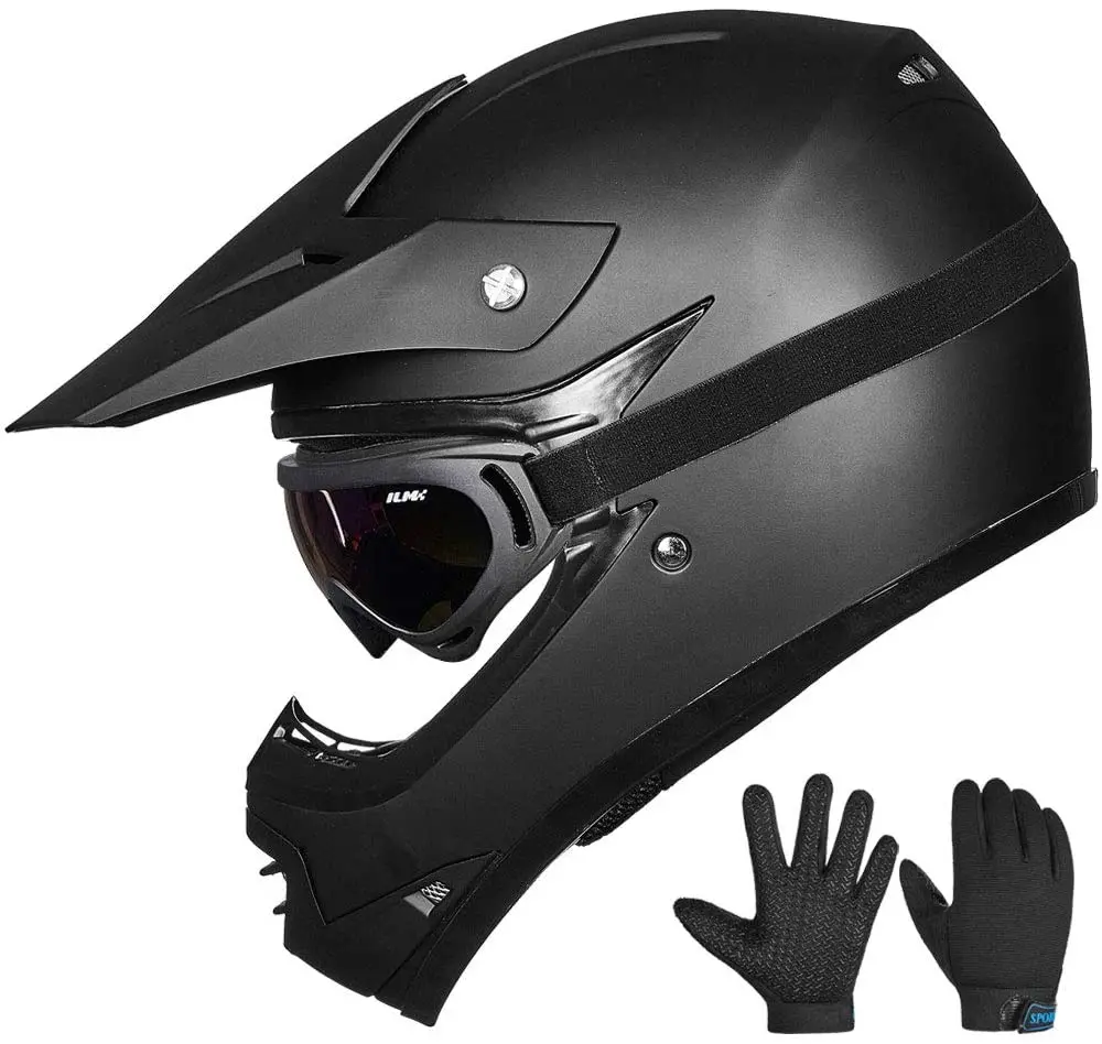 Motocross Dot Hlmt + Glvs + Ggls [Ymed 48-50Cm] 1