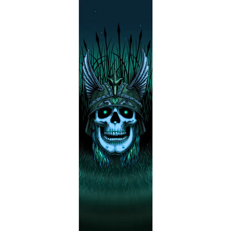 Powell Peralta 10.5" X 33" Anderson Green Skull Skateboard Grip Tape 1Pc 1