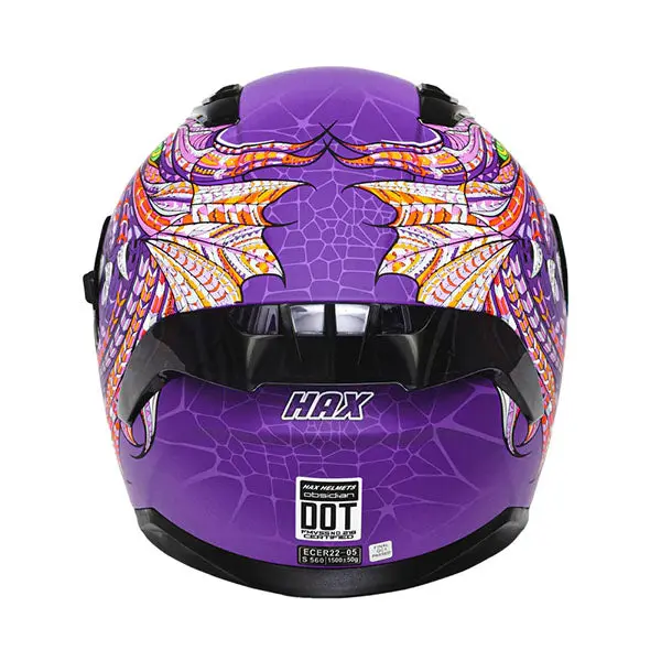 Hax Gear - Obsidian Alebrije Dragon Slayer Purple Helmet 5