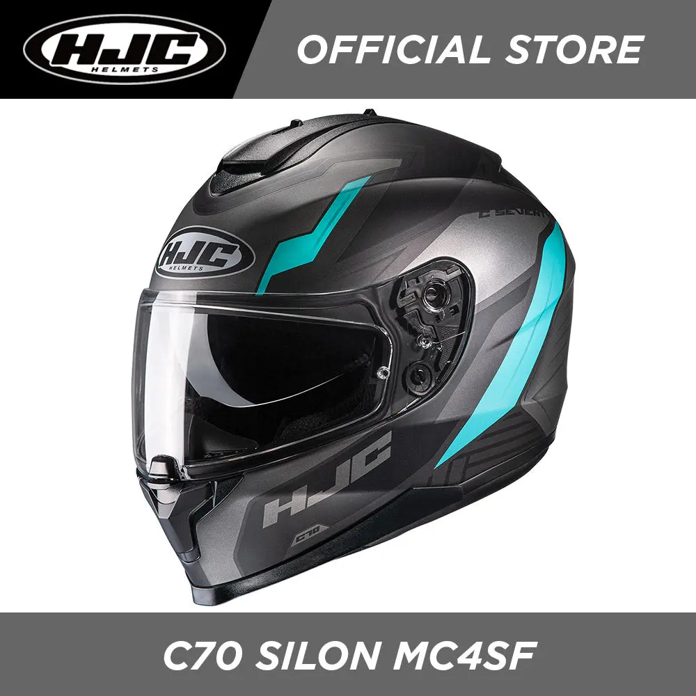 Hjc Helmets C70 Silon Mc4sf 1