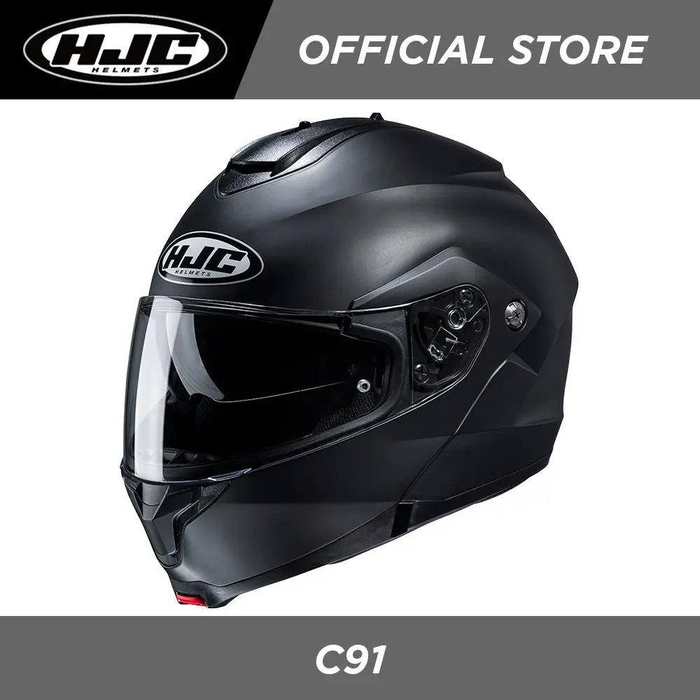 Hjc Helmets C91 Semi Flat Black 1