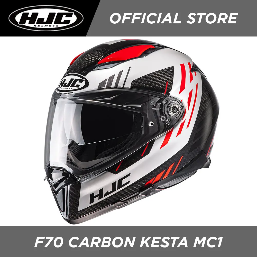 Hjc Helmets F70 Carbon Kesta Mc1 1