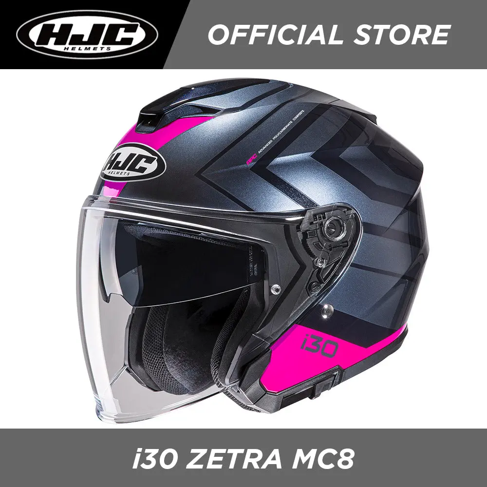 Hjc Helmets I30 Zetra Mc8 1