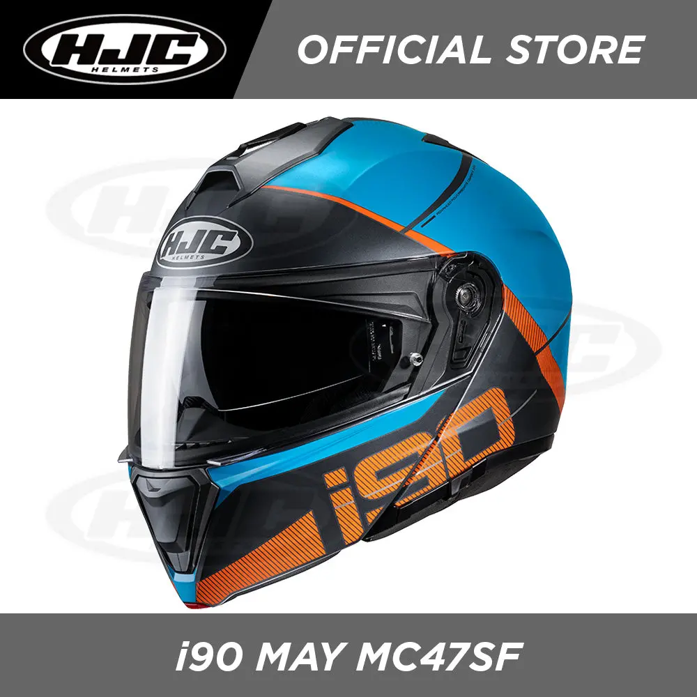 Hjc Helmets I90 May Mc47sf 1