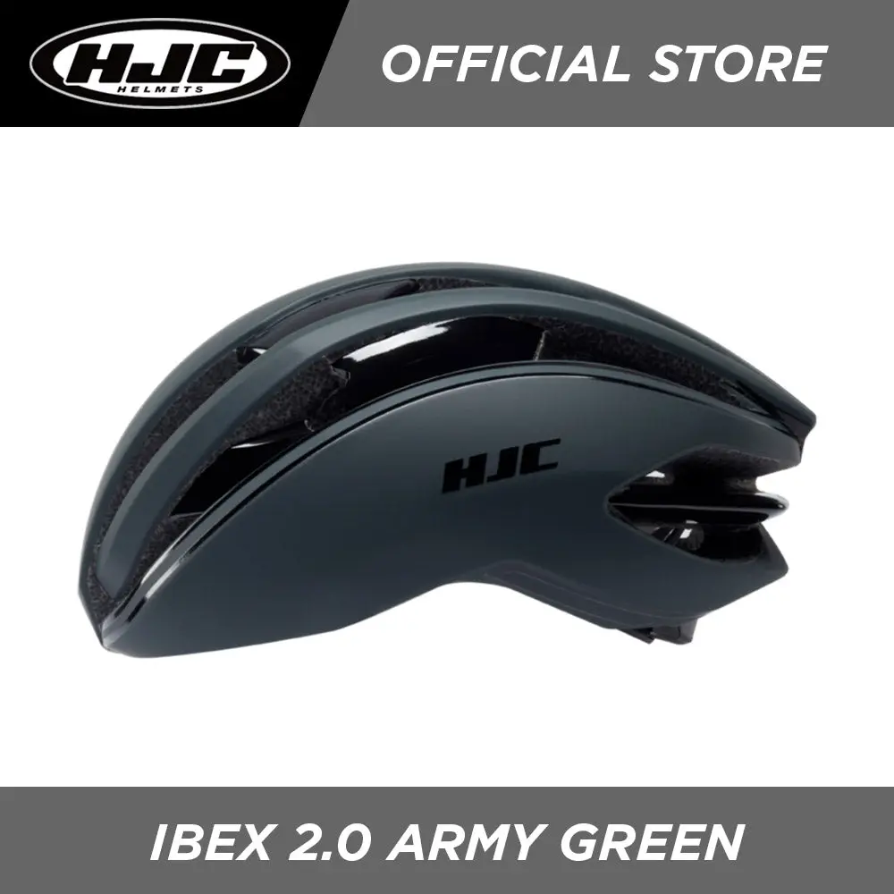 Hjc Sports Road Cycling Helmet Ibex 2.0 Mt Gl Army Green 1