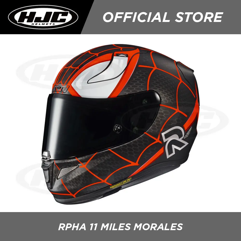 Hjc Helmets Rpha 11 Miles Morales Mc1sf 1