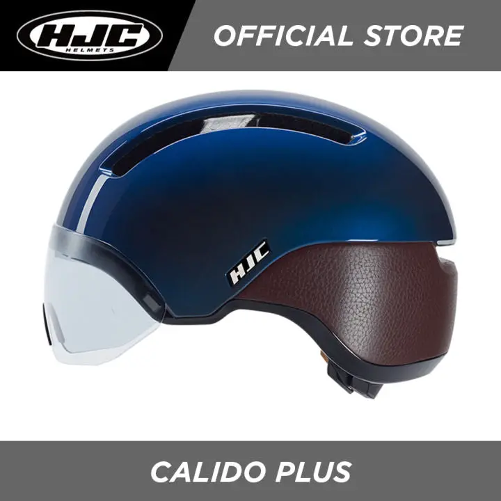 Hjc Sports Road Cycling Helmet Calido Plus Navy Brown 1