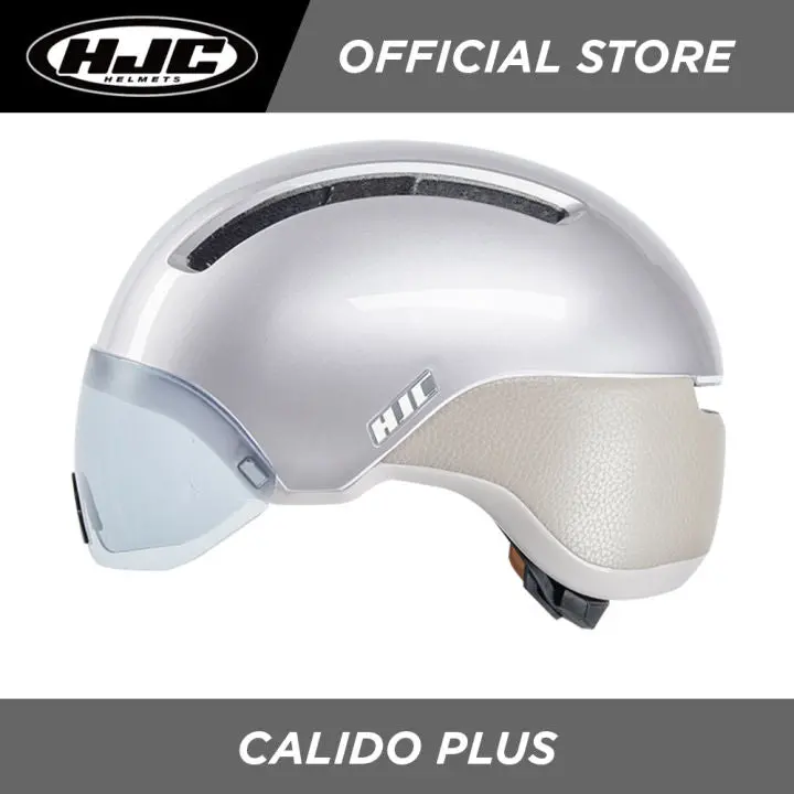 Hjc Sports Road Cycling Helmet Calido Plus Pearl Greyish Silver 1