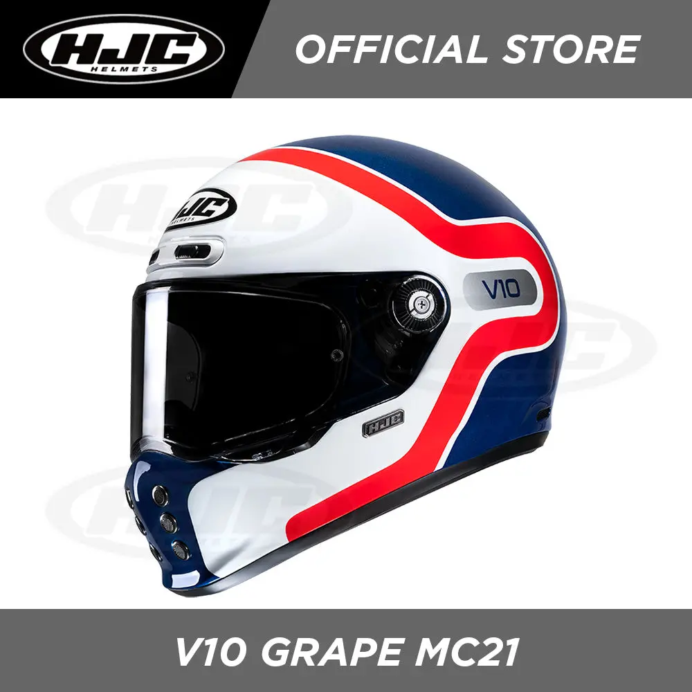 Hjc Helmets V10 Grape Mc21 1