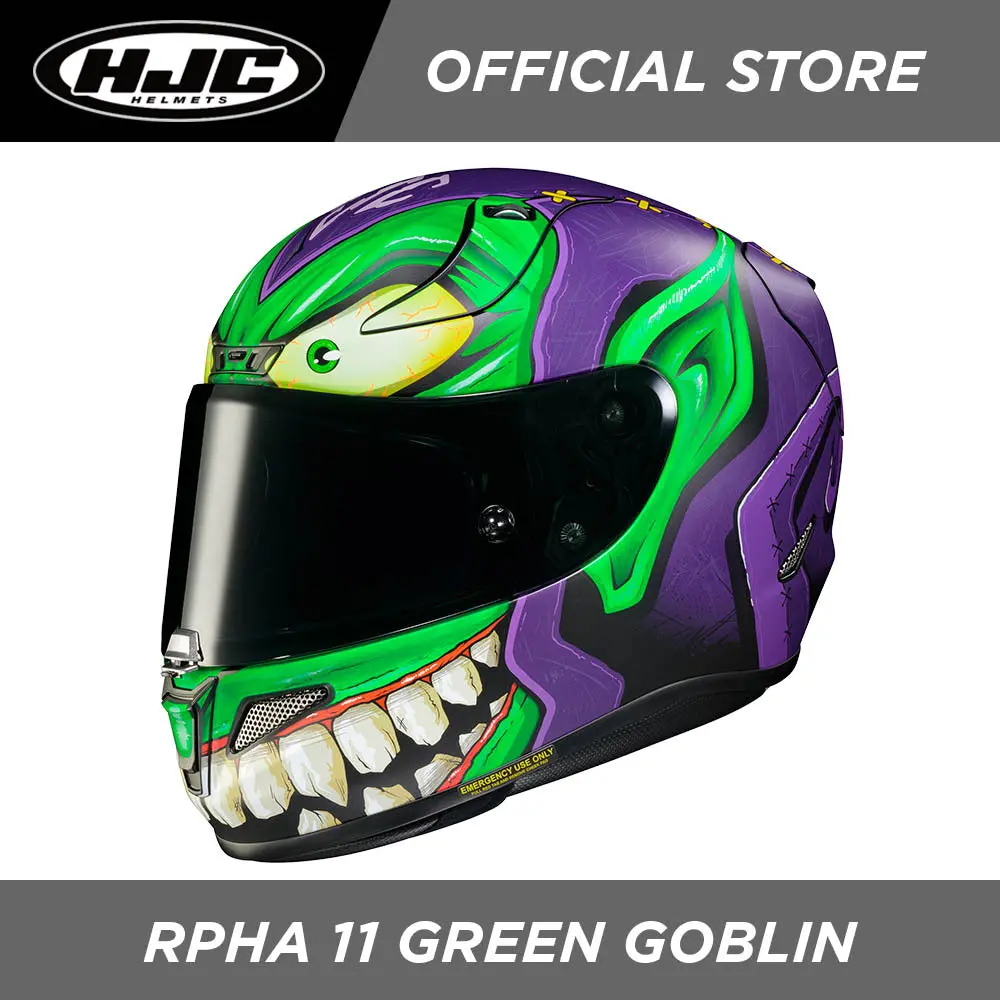 Hjc Helmets Rpha 11 Green Goblin 1