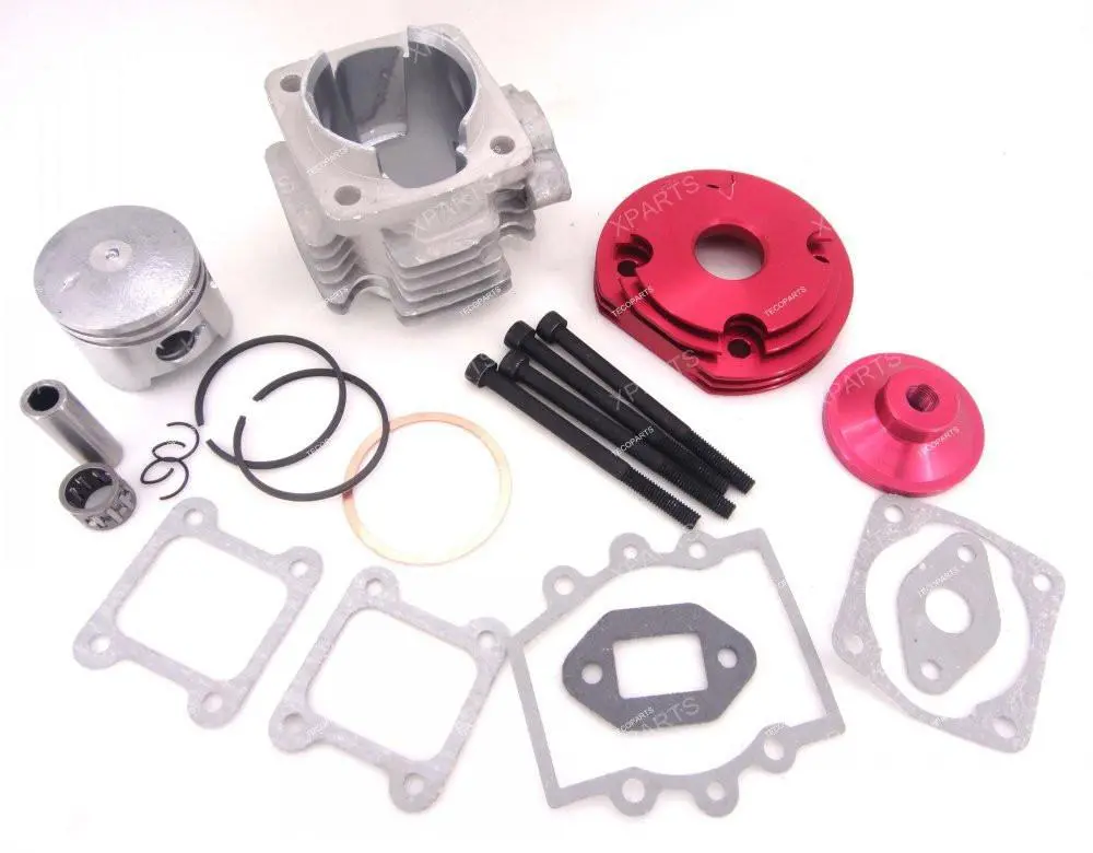 44Mm Big Bore Cylinder Kit For 2 Stroke 47Cc 49Cc Engine 1