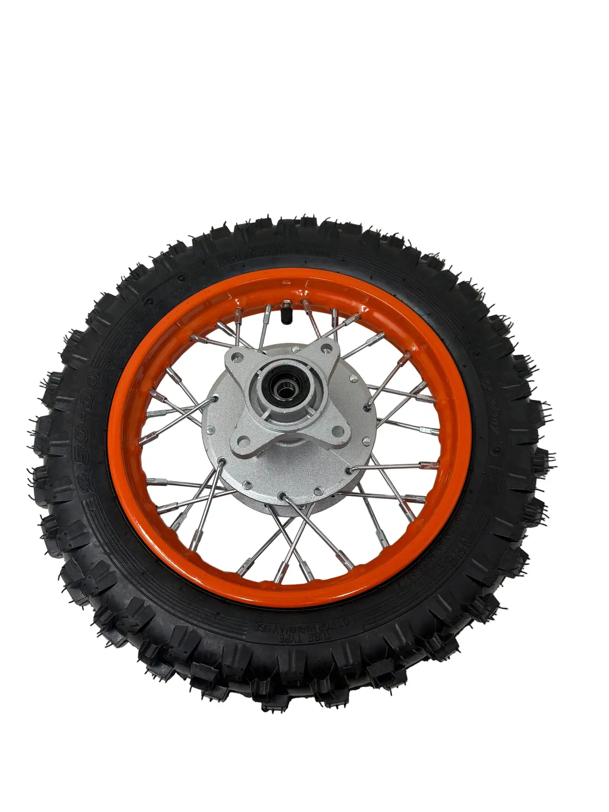 Venom Mx70cc Dirt Bike Rear Tire On Rim (307004008008) 1