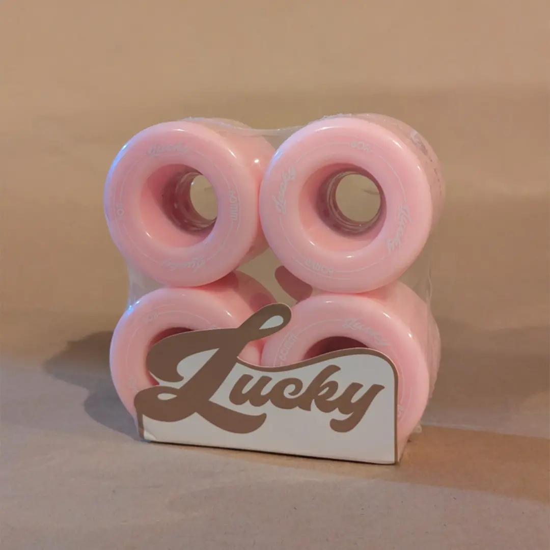 Lucky - 60Mm Freestyle Wheels 80A(Pink) 1