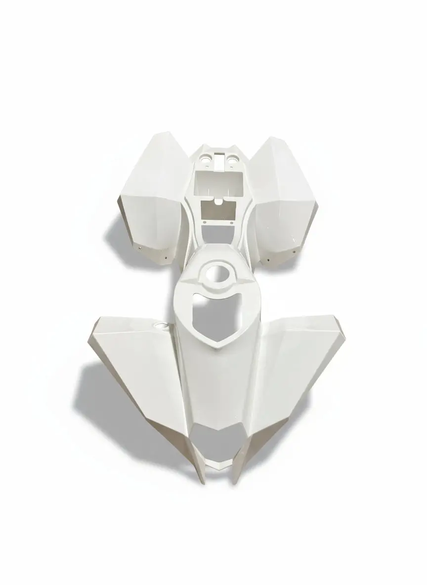 1300W E-Madix Atv | Bodykit (White No Stickers) (307060012) 1