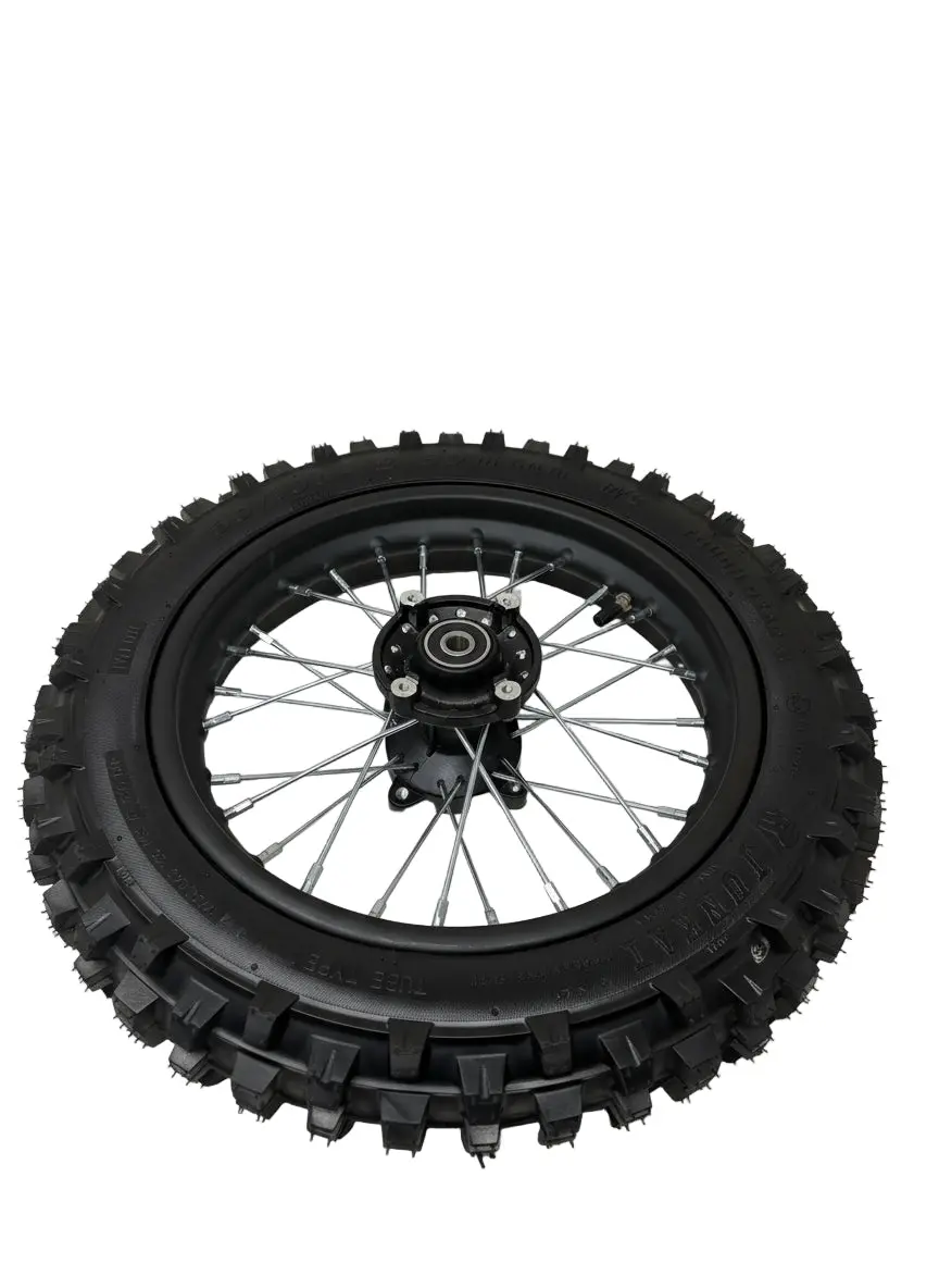 1600W Pro Electric Dirt Bike 48V | Rear Tire On Rim (80/100-12) 1