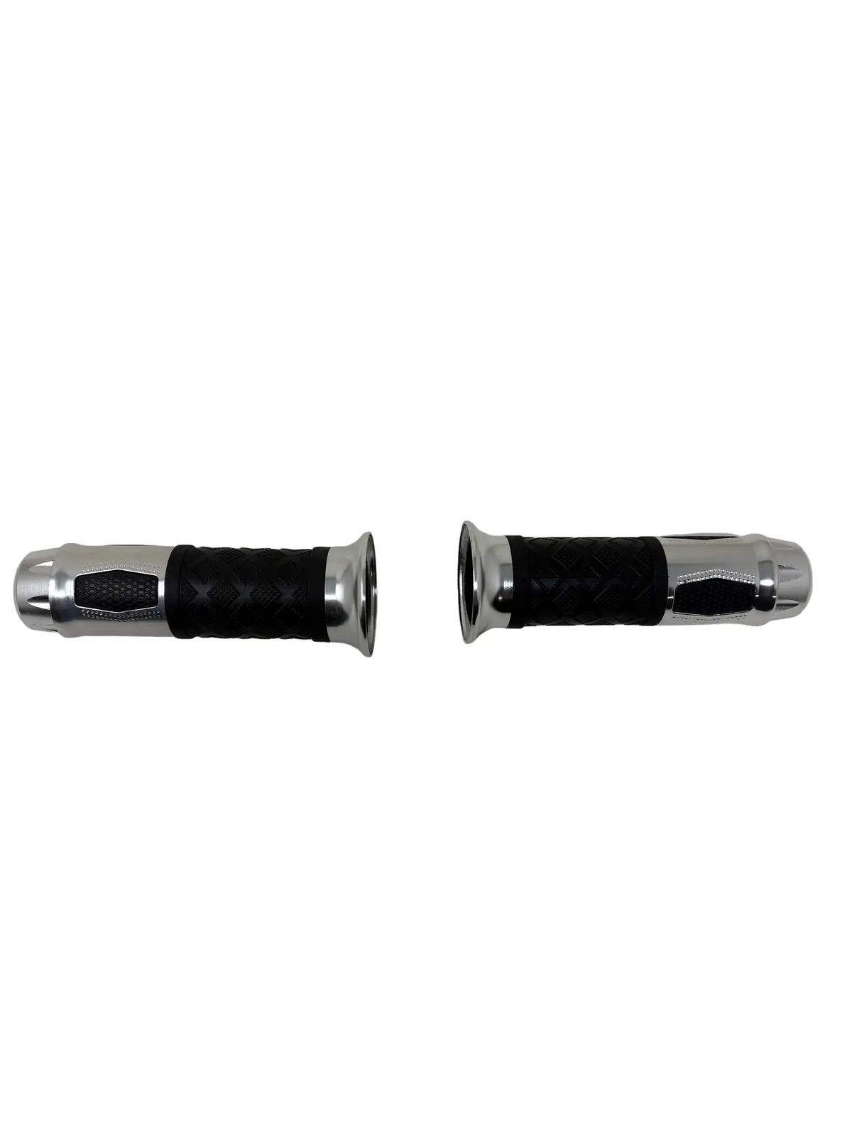 1500W E-Grizzly 48V Atv | Hand Grips (Silver) (Set) (Ea07-140202B) 1