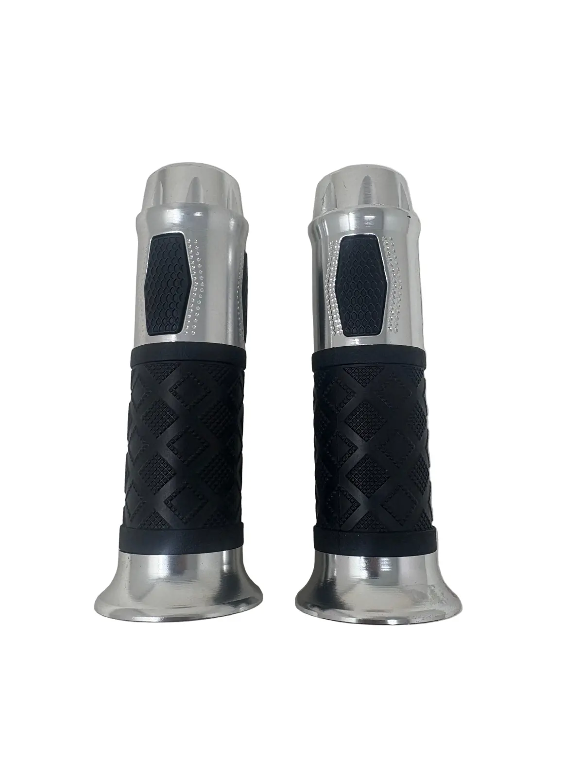 1500W E-Grizzly 48V Atv | Hand Grips (Silver) (Set) (Ea07-140202B) 2