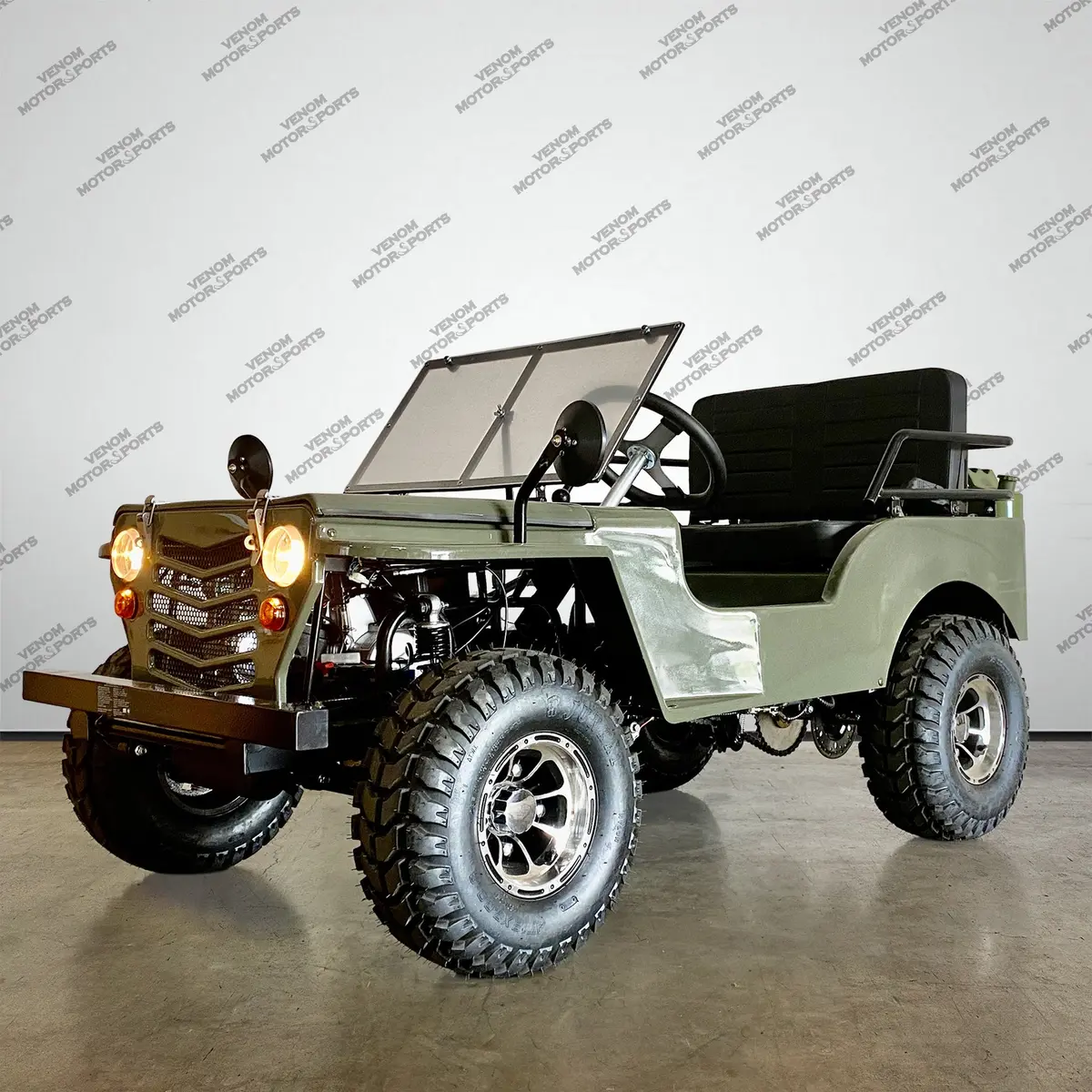 Thunderbird 125Cc Mini Jeep | Willys Edition | Paz125-1 | 3-Speed 1