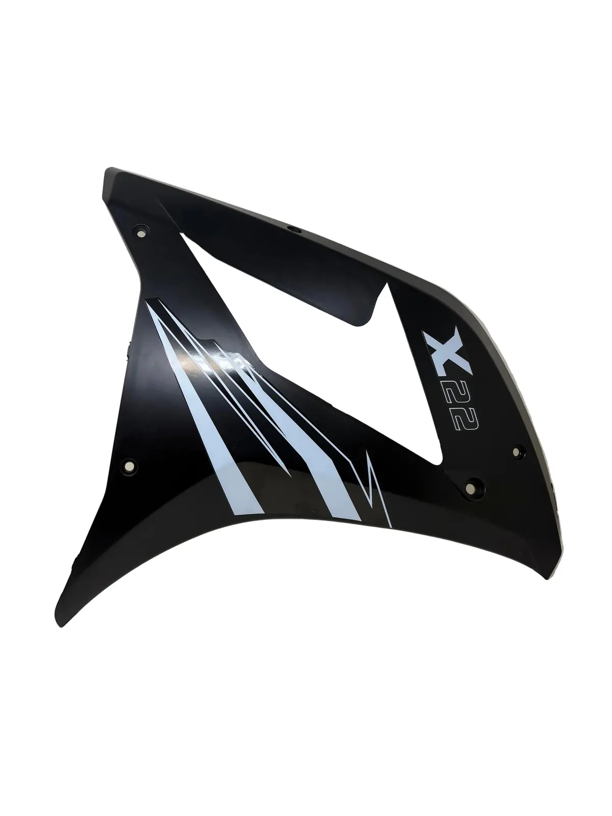 Venom X22 125Cc Motorcycle | Right Side Fairing (Black W/ White Font) (125001003) 1