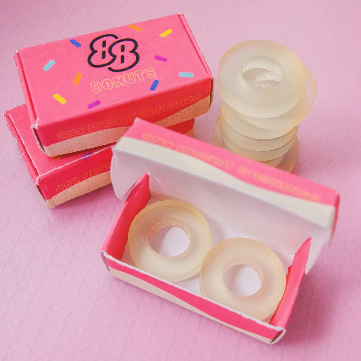 88 Wheels - Doughnut [Cnc Insert Bushings] (Set Of 2) 1