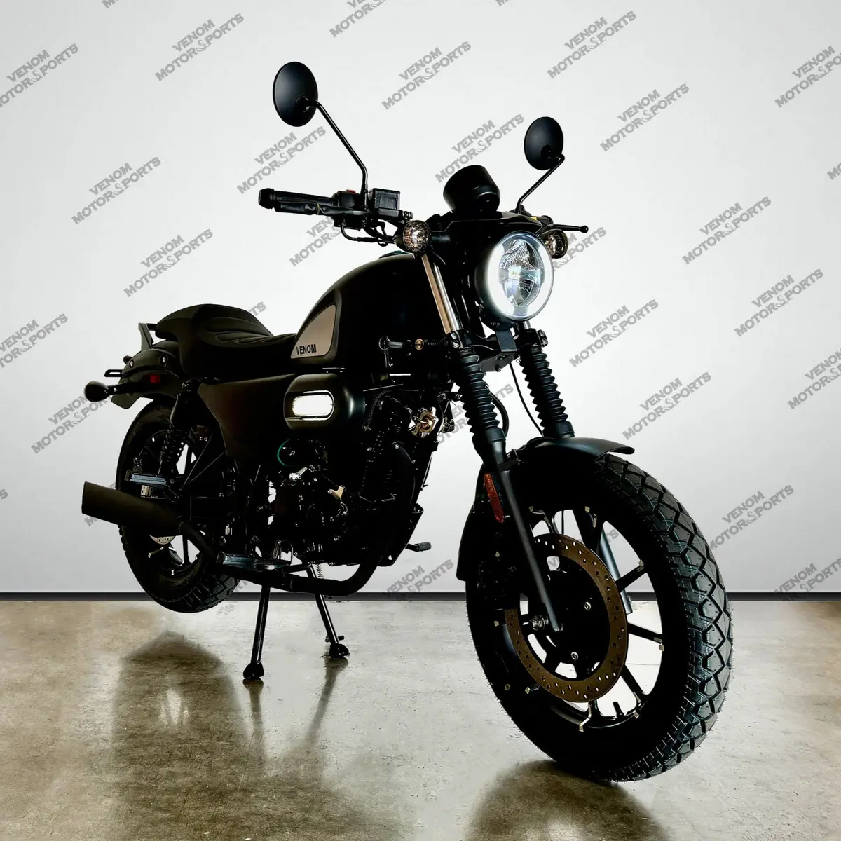 Venom Ghost | 250Cc Chopper | 5 Speed | Matte Black 1