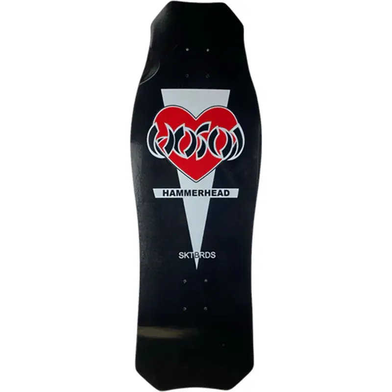 Hosoi Limited Valentines 2026 Heart Og Black Hammerhead Deck– 10.5"X31" 1