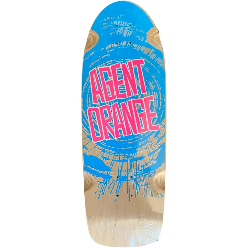 Nos Vision Agent Orange Reissue Deck - Natural - 10.25" X 30" 1