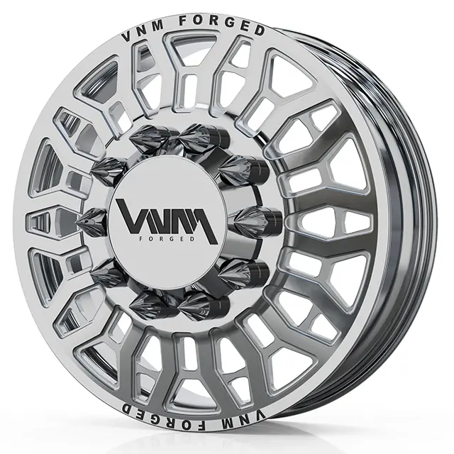 Vnm Forged Ivy Dually Wheels 10X285.75 Custom Made Forged Wheels 1