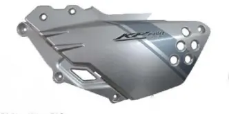 Lifan Kpm200 Motorcycle | Rear Left Fairing (Kpmf08-04) 1