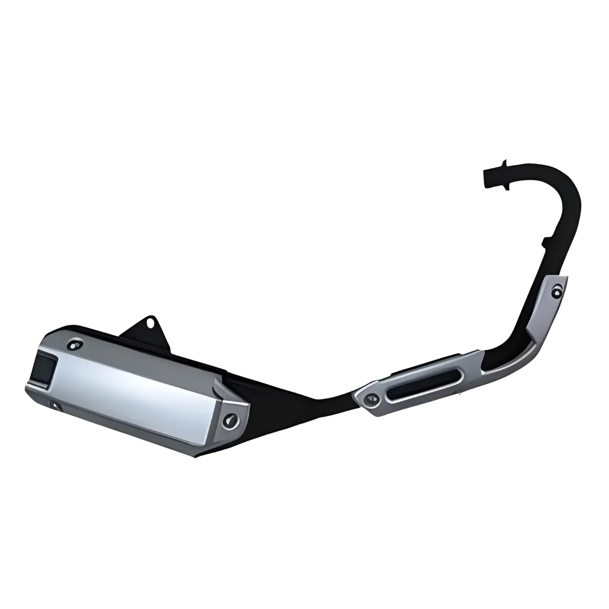 Lifan Kpm 200 Motorcycle | Exhaust Muffler Assy (Kpmf13-08) 1