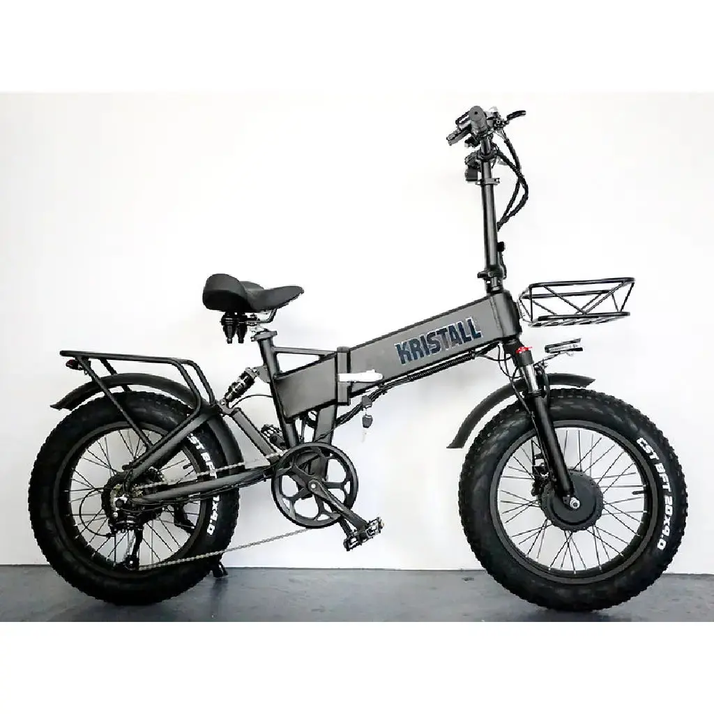 2026 New Kristall Rx20 Max 48V17ah 750W Fat Tyre Folding Ebike Dual Motor 1