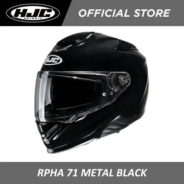 Hjc Helmets Rpha 71 Metal Black 1