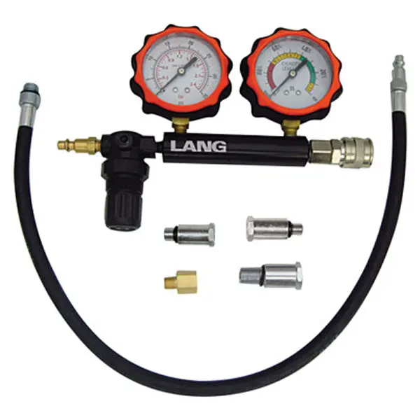 Lang Tools - Cylinder Leakage Tester With Dual Gauges 1