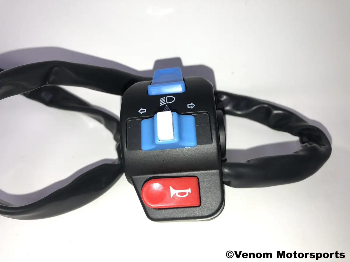 X18 50Cc Gy6 Motorcycle | Left Combination Switch (10010076) 1