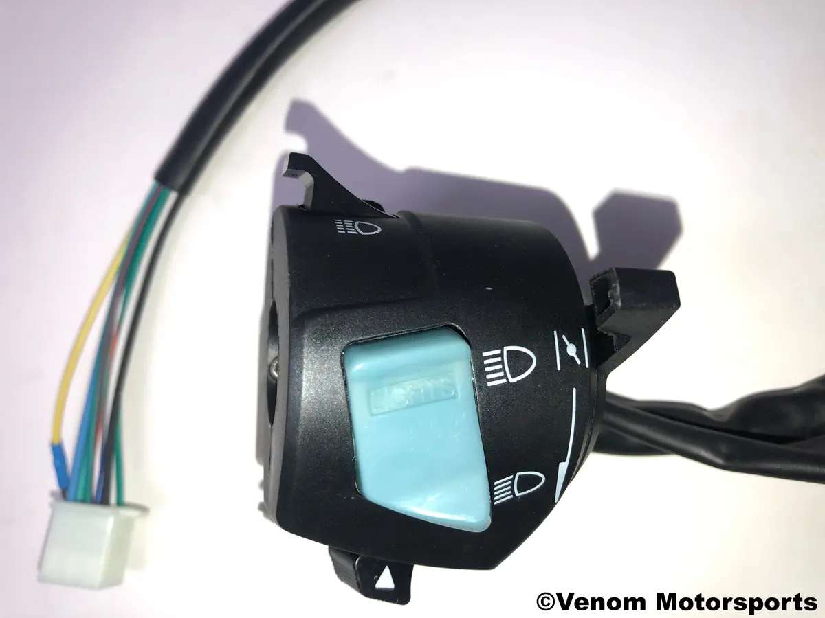 Replacement Left Side Control Switch | Venom 50Cc Fatboy 1