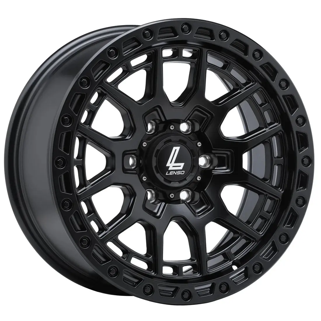 Lenso Gravel Wheel Satin Black 1