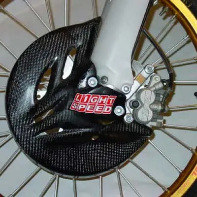 Lightspeed - Carbon Fiber Front Disk Guard 1