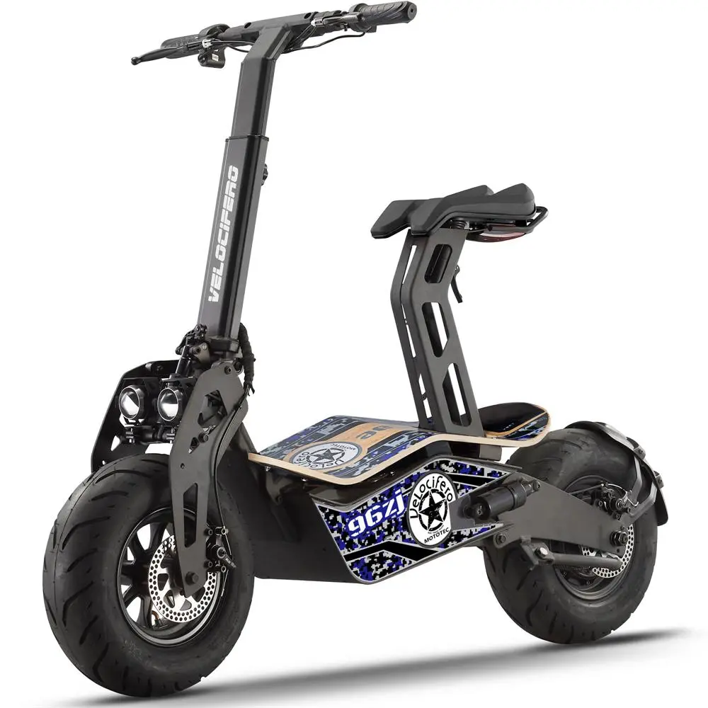 Velocifero 1600 Watts Mad Electric Scooter - 48 Volts 1