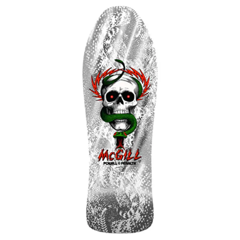Powell Peralta Bones Brigade Series 17 Mcgill White Skateboard Deck 1