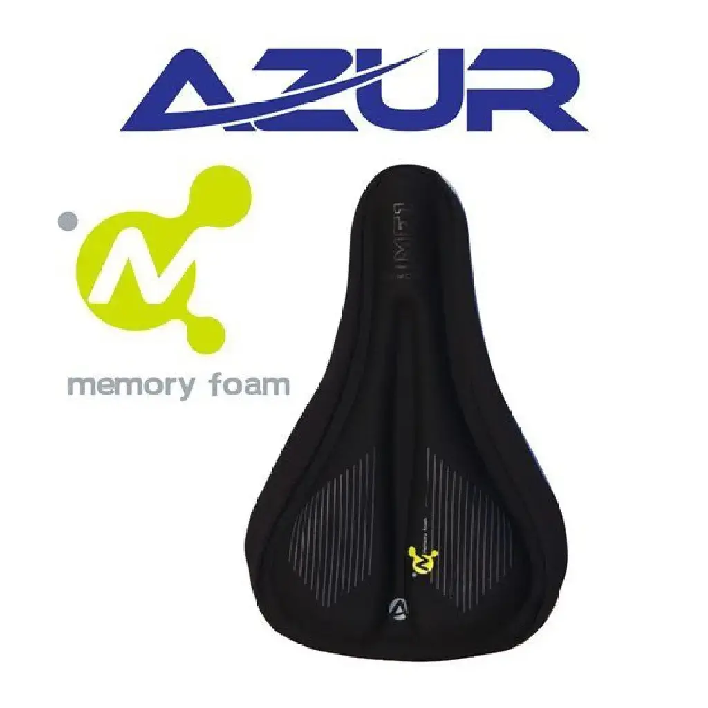 Azur Saddle Cover Road Memory Foam 1