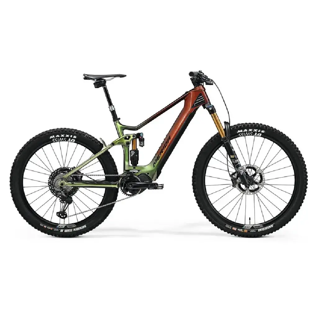 Merida 22 Eone Sixty Ebike 10K Electric Mountain Bike - Metallic Brown Chameleon Fade 1