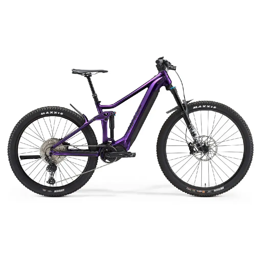 Merida Ebike 22 Eone Forty 700 Electric Bike - Dark Purple (Black) 1