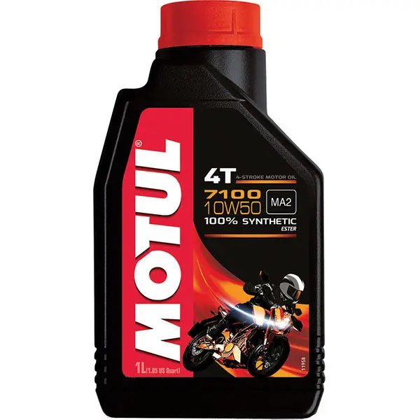 Motul - 7100 Synthetic 10W-50 4-Stroke Engine Oil 1