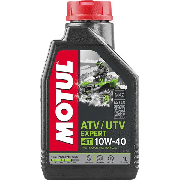 Motul - Atv/Utv Expert Semi-Synthetic 10W-40 4-Stroke Engine Oil 1