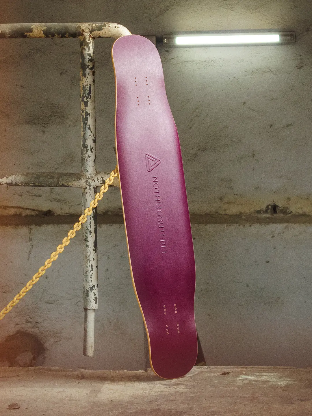 Nothing But Free - Freestyle Deck(Red) 43.5" 1